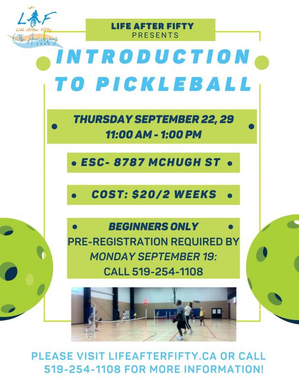 Introduction to Pickleball